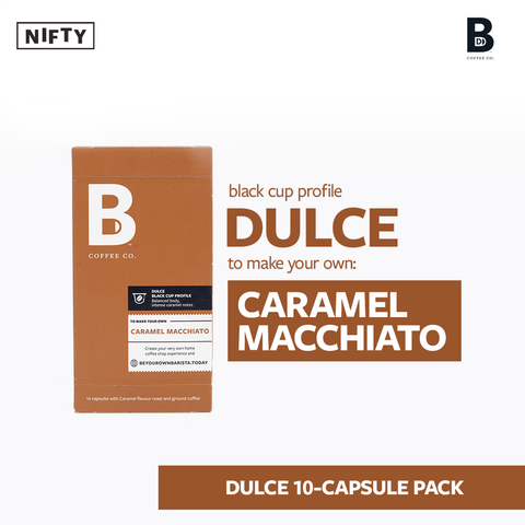 B Coffee Dulce Caramel Machiato 10 Capsule Pack