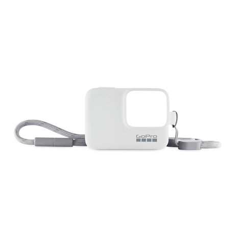GoPro Sleeve + Lanyard (White)