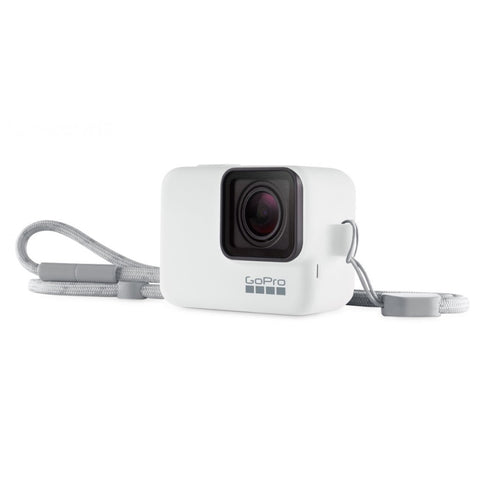 GoPro Sleeve + Lanyard (White)