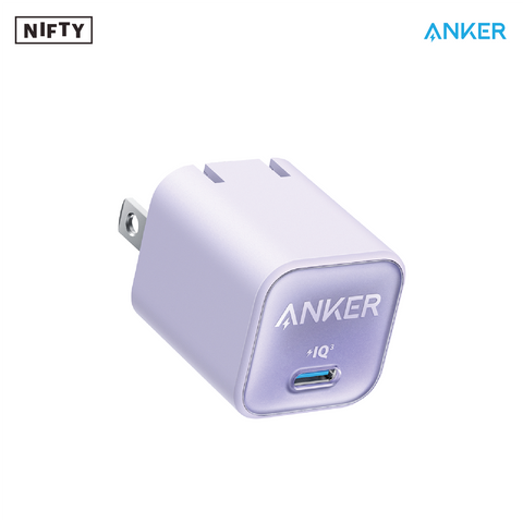 Anker 511 Charger (Nano 3 30w) Purple