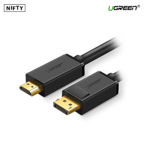 Ugreen DP Male To HDMI Male Cable 1.5M Black