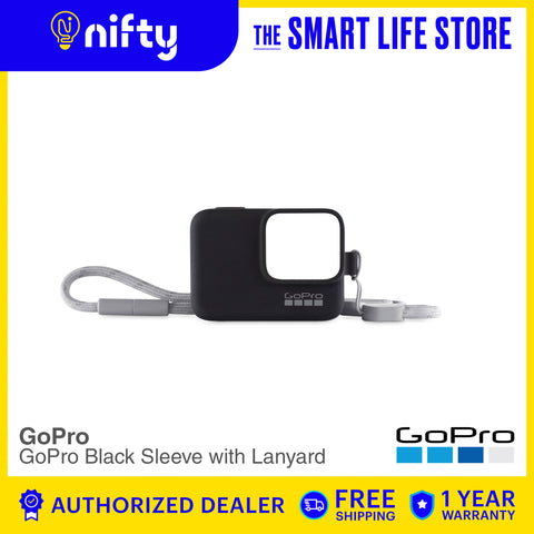 GoPro Sleeve + Lanyard (Black)